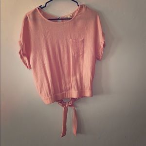 Peach Blouse